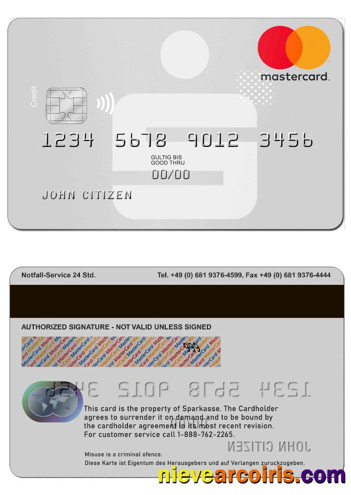 Germany Sparkasse MasterCard